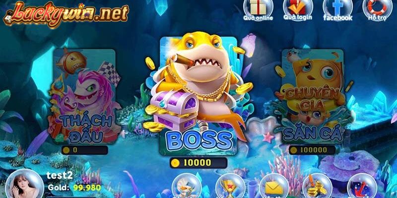 Bắn Cá Ăn Tiền Luckywin– Hành Trình Khám Phá Đại Dương Siêu Hấp Dẫn Giao diện, đồ họa sắc nét bậc nhất