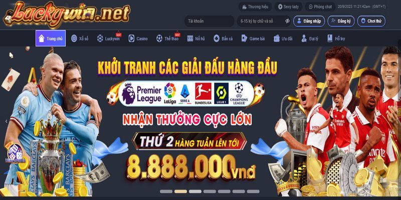 Cá Cược Thể Thao Luckywin – Nơi Quy Tụ Những Trận Cầu Đỉnh Cao Tổng quan về sảnh chơi cá cược thể thao tại cổng game Luckywin