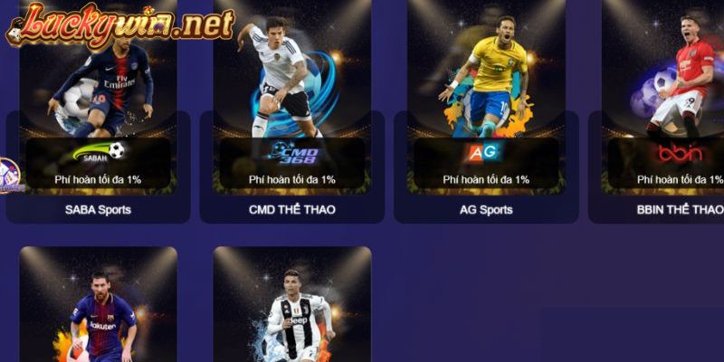 Cá Cược Thể Thao Luckywin – Nơi Quy Tụ Những Trận Cầu Đỉnh Cao Ưu đãi siêu khủng khi tham gia cá cược thể thao Luckywin