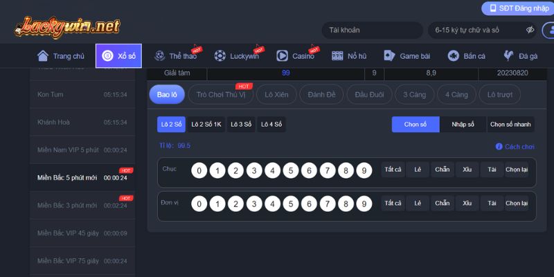 Xổ Số Lô Đề Luckywin: Nơi Hội Tụ Của Các Chuyên Gia Thánh lô, thần đề không có cảm giác nhàm chán khi tìm đến Luckywin
