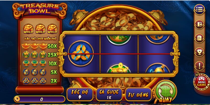 Treasure Bowl LuckyWin – Giải Trí Cực Vui,“Hứng Lộc” Đầy Túi giao dien slot treasure bowl