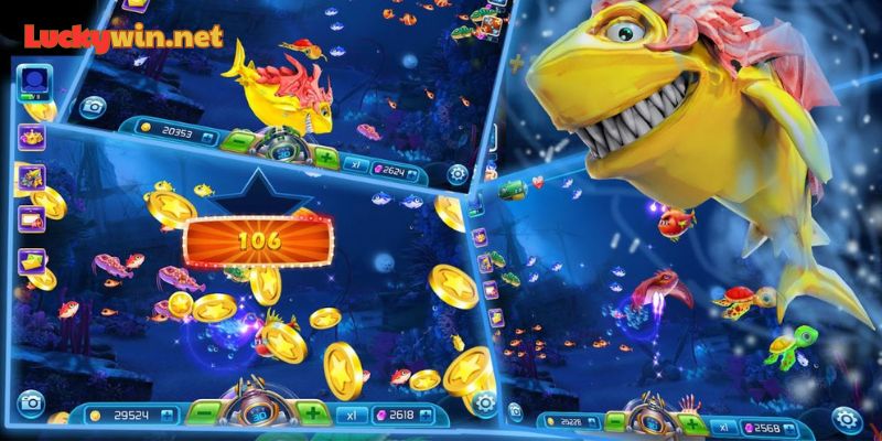 Bắn Cá Luckywin| Đa Dạng Lựa Chọn, Vũ Khí Sát Thương Mồi Siêu Nhạy Hướng dẫn chơi game bắn cá Luckywin rất đơn giản
