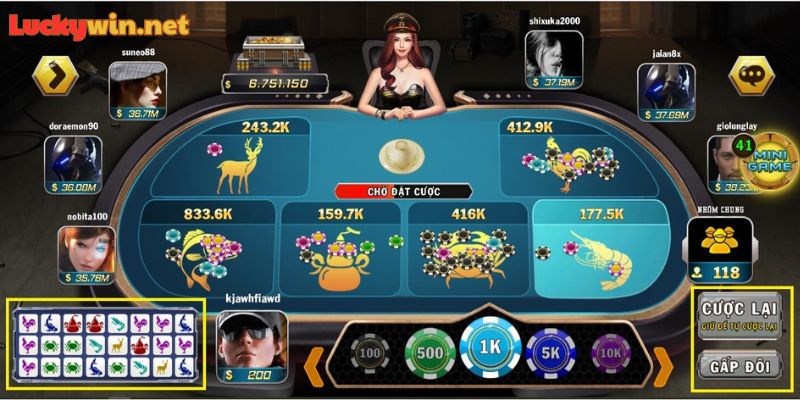 Bầu Cua Trực Tuyến Luckywin| Ăn Dày Thắng Lớn Chỉ Sau 20s Cược Bầu Cua trực tuyến Luckywin là lựa chọn nên ưu tiên vì sự minh bạch, công bằng