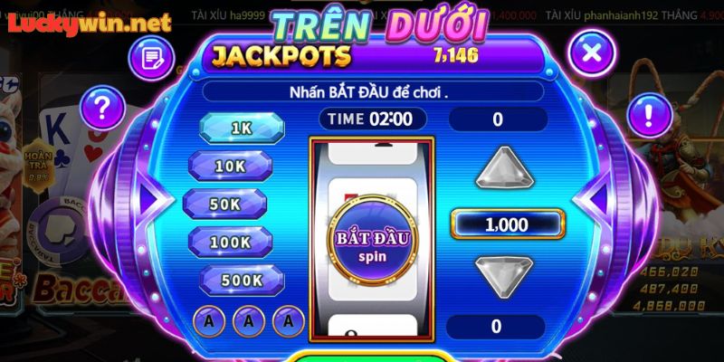 Trên dưới Luckywin| Game bài hấp dẫn, đổi thưởng siêu khủng Cơ hội chiến thắng trong từng ván Trên dưới Luckywin lên đến 50%