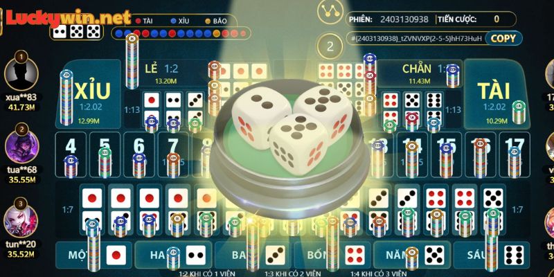 Sicbo Luckywin| Game Bài Phổ Biến, Tỷ Lệ Thưởng Đa Dạng Cược 3 Sicbo là loại cược hấp dẫn, tỷ lệ trả thưởng cao