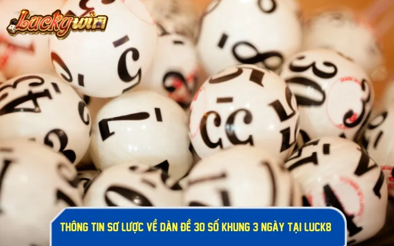 Dàn Đề 30 Số Khung 3 Ngày - Chiến Thắng Với Tỷ Lệ Cao Nhất Xác định bộ số đẹp theo kép bằng về đề