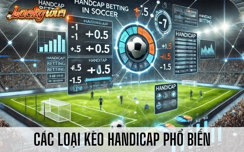 Kèo Handicap Là Gì? Mẹo Bắt Kèo Handicap Xanh Chín Các loại kèo Handicap phổ biến